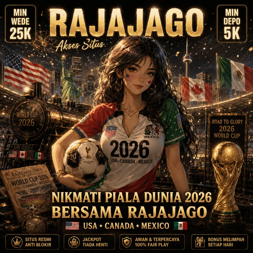 RAJAJAGO | Game Piala Dunia 2026 Bersama Tuan Rumah Amerika Serikat, Kanada, dan Meksiko